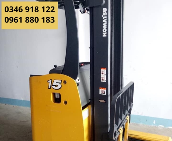 Xe nâng điện đứng lái Komatsu 2 tấn - 2013 - Xe Nâng Tuấn Lâm - Công Ty TNHH Đầu Tư Thương Mại Dịch Vụ Tuấn Lâm